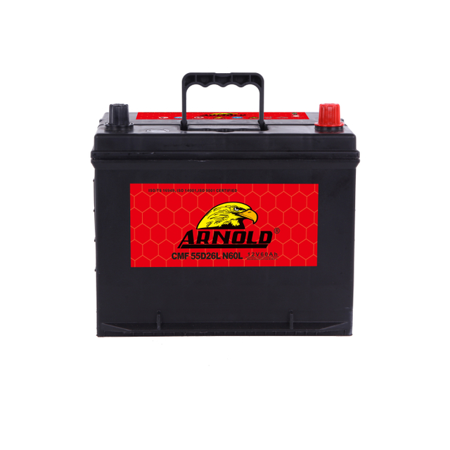 Competitive Price Manufacturer CMF 55D26L 12V 60ah Automotive Battery