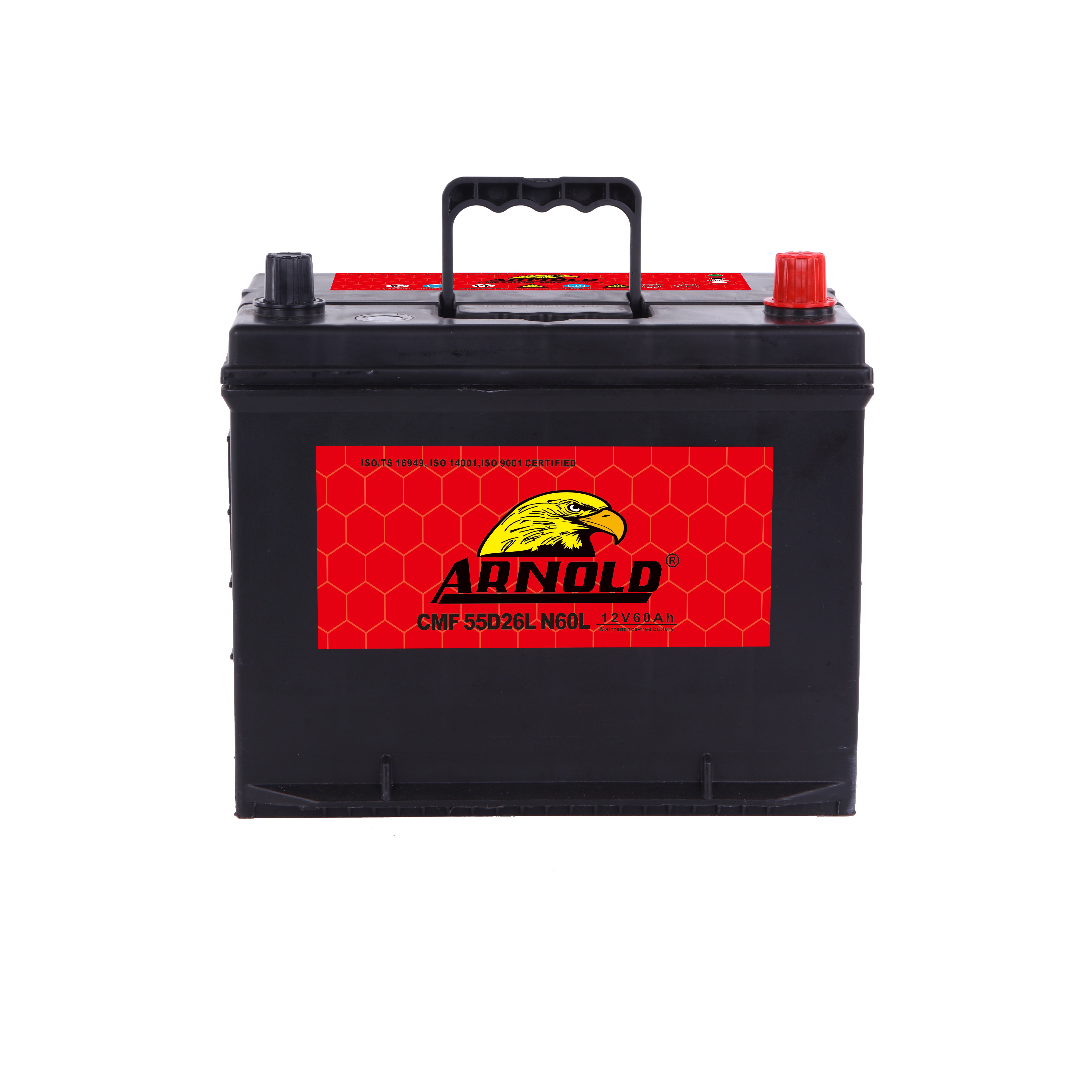 Competitive Price Manufacturer CMF 55D26L 12V 60ah Automotive Battery