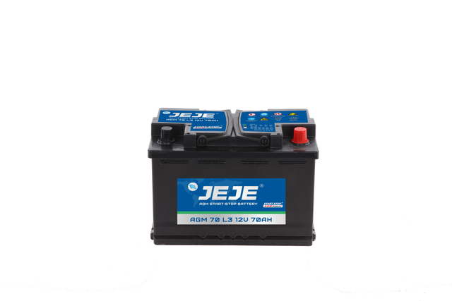 AGM Start-Stop Car Battery JEJE POWER 12V AGM70 L3 