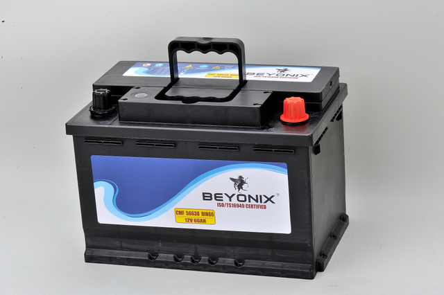 Jeje Europe Standard Beyonix Factory Supply DIN 12V66ah CMF 56638 Car Starting Battery